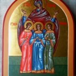 "Вера, Надежда, Любовь и матерь их София".