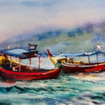 Coast of Thailand en